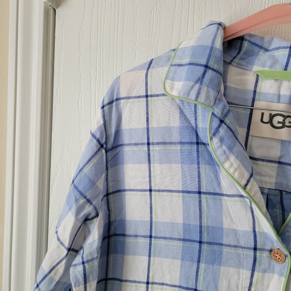 UGG Raven Plaid Pajama Top - Picture 7 of 10